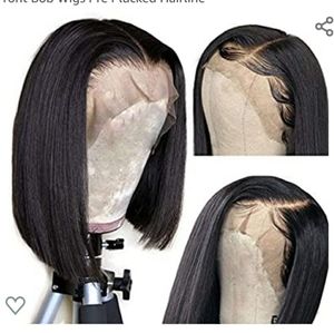 Lace front wigs human hair